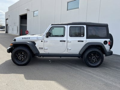 2022 Jeep Wrangler Unlimited Willys Sport