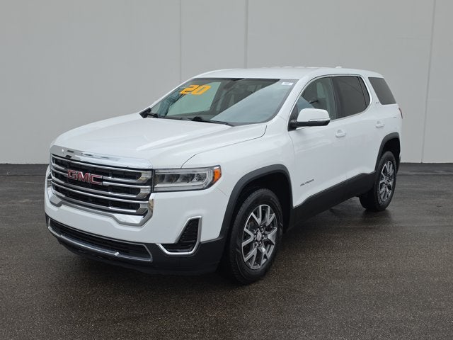 Used 2020 GMC Acadia SLE with VIN 1GKKNKLA8LZ197353 for sale in Waukegan, IL