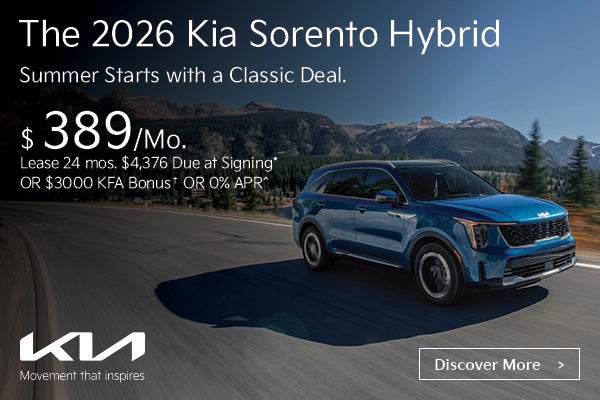 2026 Kia Sorento Hybrid