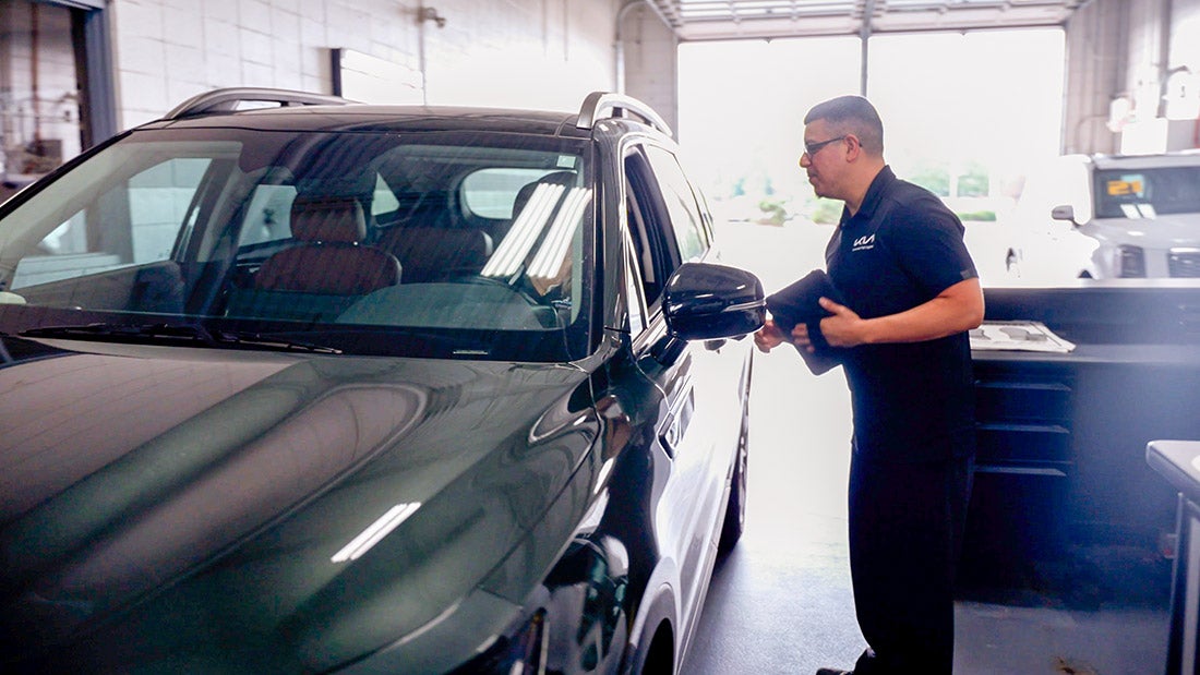 Classic Kia service department